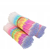 Cienkopisy - WKŁADY na wymianę do długopisy cienkopisy wkład tęczowy żelowy TĘCZOWE - miniaturka - grafika 1