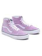 Trampki damskie - Vans Skórzane sneakersy "SK8-Hi Tapered" w kolorze fioletowym - miniaturka - grafika 1