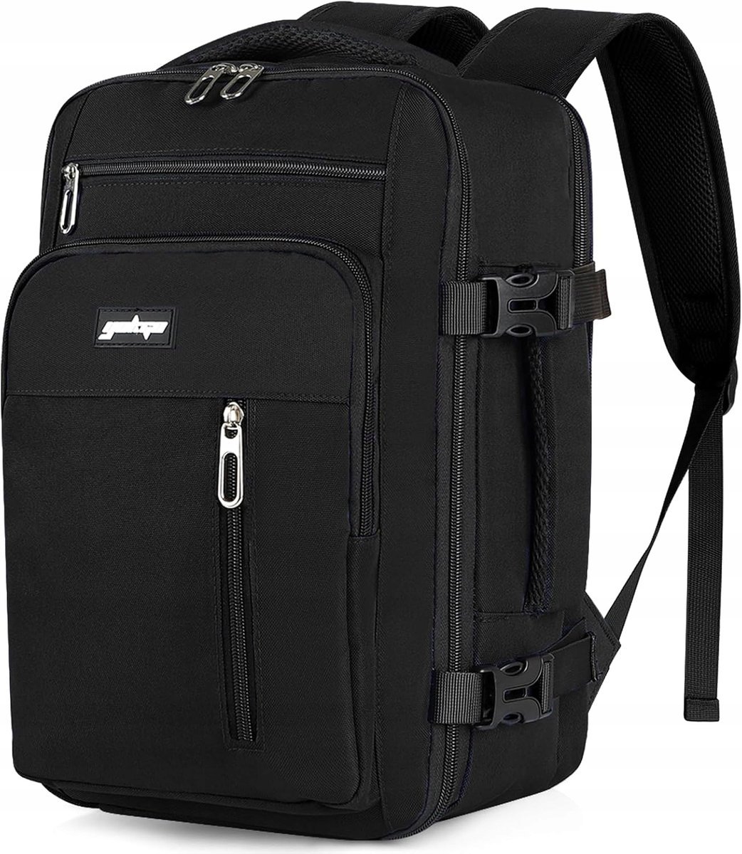 YOKGO PLECAK PODRĘCZNY KABINOWY RYANAIR 20L 40x20x25cm CZARNY