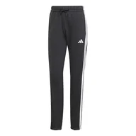 Spodnie rowerowe - adidas Kobiety ESSENTIALS 3-STRIPES FRENCH TERRY CUFFED PANTS, Black/White, XXS - miniaturka - grafika 1