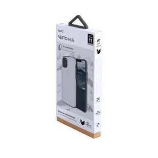 UNIQ etui Vesto Hue iPhone 11 Pro Max srebrny/silver - Etui i futerały do telefonów - miniaturka - grafika 2