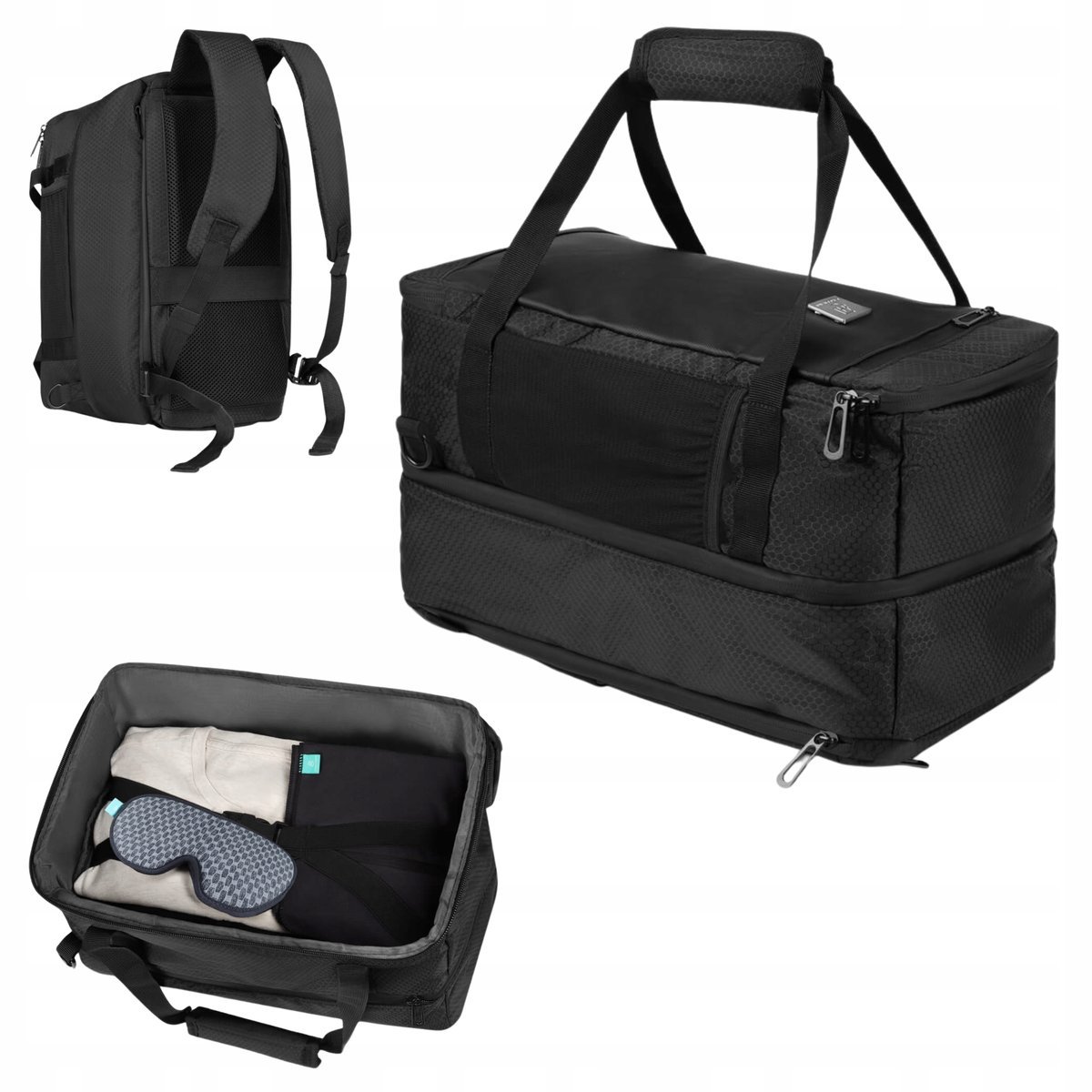 PLECAK BAGAŻ PODRĘCZNY DO RYANAIR WIZZAIR TORBA PODRÓŻNA 40X30X20