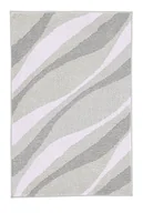 Dywaniki łazienkowe - Kleine Wolke Dream Dywanik łazienkowy Oyster Szary 70x120 cm - miniaturka - grafika 1