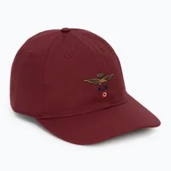 Czapki damskie - Czapka z daszkiem męska Aeronautica Militare HA1246UCT02 merlot red WYSYŁKA W 24H 30 DNI NA ZWROT - miniaturka - grafika 1