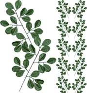 Sztuczne kwiaty - KWIATY sztuczne LIŚCIE dębu dekoracyjne do kompozycji STROIK BUKIET liść - miniaturka - grafika 1