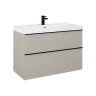 Szafki łazienkowe - ELITA LOOK 100 2S FUME MATT PDW  KOMODA PODWIESZANA 168589 - miniaturka - grafika 1