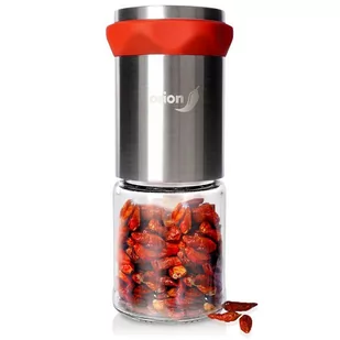 Orion Młynek Ręczny Do Mielenia Chilli Przypraw Stalowy 14 Cm - Pojemniki na przyprawy - miniaturka - grafika 1