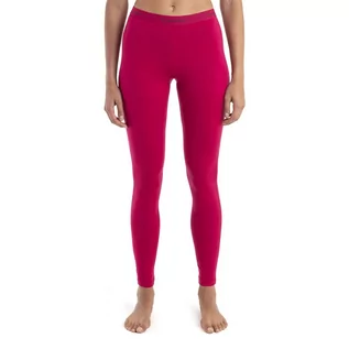 Legginsy - Legginsy Icebreaker Merino 200 Oasis Thermal 1043838511 - różowe - grafika 1