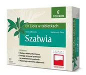 Suplementy naturalne - Colfarm Szałwia 30 szt. - miniaturka - grafika 1