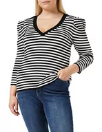 Swetry damskie - Morgan Damski sweter o drobnym rozmiarze-ML, Czarny, XS - miniaturka - grafika 1