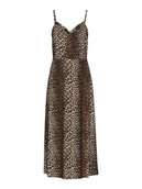 Sukienki - Pieces Sukienka "Nya" w kolorze brązowo-beżowym - miniaturka - grafika 1