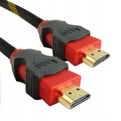 Kable - KABEL HDMI-HDMI Profi w oplocie 2 m - miniaturka - grafika 1