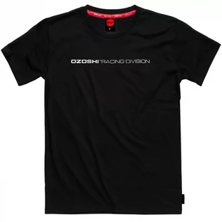 Koszulki męskie - Koszulka męska Ozoshi Puro czarna OZ93340 - grafika 1