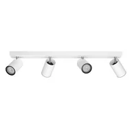 Lampy sufitowe - Oprawa PHILIPS Kosipo 4xGU10 Biały - miniaturka - grafika 1