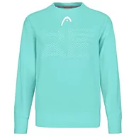 Bluzy damskie - HEAD Rally Bluza damska, turkusowa, XS - miniaturka - grafika 1