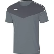 Koszulki męskie - JAKO Jako Champ 2.0 T-shirt męski, ciemnoszary/antracytowy 6120 - miniaturka - grafika 1