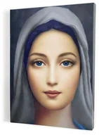 Ikony i obrazy sakralne - Obraz Matki Bożej, przepiękny wizerunek na płótnie - miniaturka - grafika 1