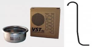 Precyzyjny filtr ze stali nierdzewnej do espresso VST 22 gram - gładki (bez wypustki z boku) - Pozostałe akcesoria kuchenne - miniaturka - grafika 1