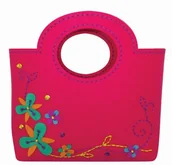 Prace ręczne dla dzieci - Stnux Torebka koszyczek fuksja GXP-559745 - miniaturka - grafika 1