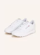 Sneakersy damskie - Reebok Męskie klasyczne skórzane sneakersy, Ftwr Biały Ftwr Biały Czysty szary 3, 39 EU - miniaturka - grafika 1