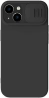 Etui i futerały do telefonów - Nillkin CamShield Magnetic Silicone Case etui iPhone 14 Plus magnetyczny MagSafe pokrowiec z osłoną na aparat czarny - miniaturka - grafika 1