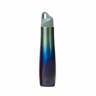Butelki termiczne - Lumarko Butelka Termiczna Z Uchwytem Curve Niebieska 420 ML - miniaturka - grafika 1