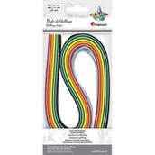 Pozostałe akcesoria dla plastyków - Titanum Paski do quillingu 7mm mix 176szt - miniaturka - grafika 1