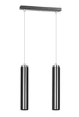 Lampy sufitowe - Emibig Luna lampa wisząca 2-punktowa czarna 956/2 956/2 - miniaturka - grafika 1