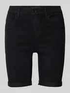 Spodenki damskie - Szorty jeansowe o kroju slim fit z 5 kieszeniami model ‘RAIN LIFE’ - miniaturka - grafika 1