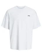 Koszulki męskie - Jack & Jones Koszulka w kolorze białym - miniaturka - grafika 1
