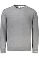 Koszulki męskie - PEPE JEANS MĘSKI SZARY SWETER - Pepe Jeans - miniaturka - grafika 1