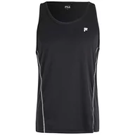 Koszulki sportowe męskie - FILA Leps Tank Top-Black-L - miniaturka - grafika 1