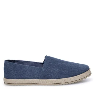 Espadryle Lanetti MF1594-1 Niebieski - Espadryle męskie - miniaturka - grafika 1
