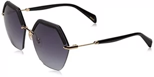 Police Unisex SPLD37 okulary przeciwsłoneczne, złote, 61, złoto, 61 - Okulary przeciwsłoneczne - miniaturka - grafika 1