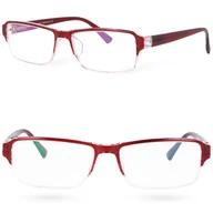 Okulary korekcyjne, oprawki, szkła - Okulary korekcyjne minusy OPTIMUNUS RED - miniaturka - grafika 1
