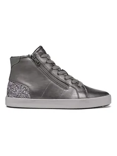 Geox Sneakersy "Blomiee" w kolorze srebrnym - Trampki damskie - miniaturka - grafika 1