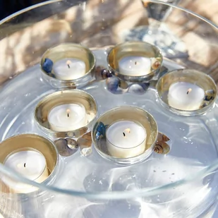 Świecznik pływający, zestaw 6 szt. Adelia - Świeczniki - miniaturka - grafika 1