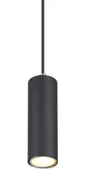 Lampy sufitowe - Globo Robby 57911HB lampa wisząca zwis 1x35W GU10 czarna - miniaturka - grafika 1