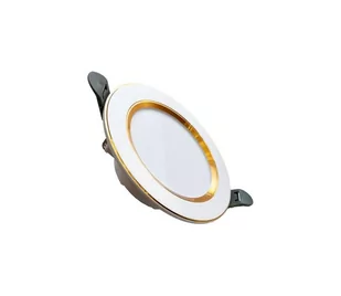 LED Oprawa wpuszczana LED/7,5W/230V 4000K biała/złota - Oprawy, klosze i abażury - miniaturka - grafika 1