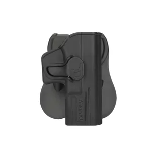 Kabura Amomax do Glock 34 - czarna - Kabury i pokrowce - miniaturka - grafika 1