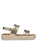 Sandały damskie - Geox Sandały D Camalei D550NC 0BNEW C2012 Złoty - miniaturka - grafika 1