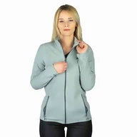 Bluzy damskie - Polar damski bluza rozpinana szara Captain Mike r.3XL - miniaturka - grafika 1