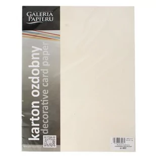 Argo Papier ozdobny Sawanna kremowy 200 g/m 20 ark. 204802 - Papier do drukarek - miniaturka - grafika 1