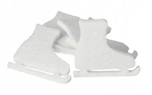 ŁYŻWY FILCOWE OZDOBA NA STROIK KARTKĘ 6 SZT - Bombki - miniaturka - grafika 1