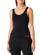 Koszulki i topy damskie - FILA Damska koszulka Borovo na ramiączkach/Cami Shirt, Black Beauty, L - miniaturka - grafika 1