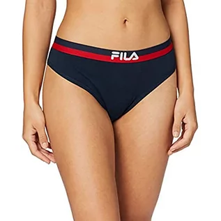 Majtki damskie - FILA Fila Damskie stringi FU6049, niebieskie, M FU6049 - grafika 1