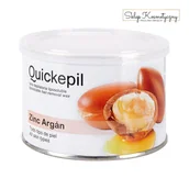 Depilacja - Quickepil wosk do depilacji puszka cynk-argan 400 ml - miniaturka - grafika 1