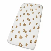 Prześcieradła dla dzieci - PRZEŚCIERADŁO DO ŁÓŻECZKA 120x60 cm BAWEŁNIANE Kerstin - miniaturka - grafika 1