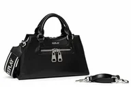 Torebki damskie - Replay Damska torebka FW3560, 098 czarna, 098 BLACK - miniaturka - grafika 1