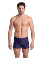 Kąpielówki męskie - Arena Kąpielówki w kolorze granatowo-białym - miniaturka - grafika 1